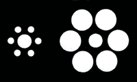 Vignette de Oseriez vous parier que les deux ronds centraux sont identiques ?